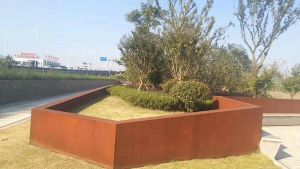 镇江耐候钢挡土墙
